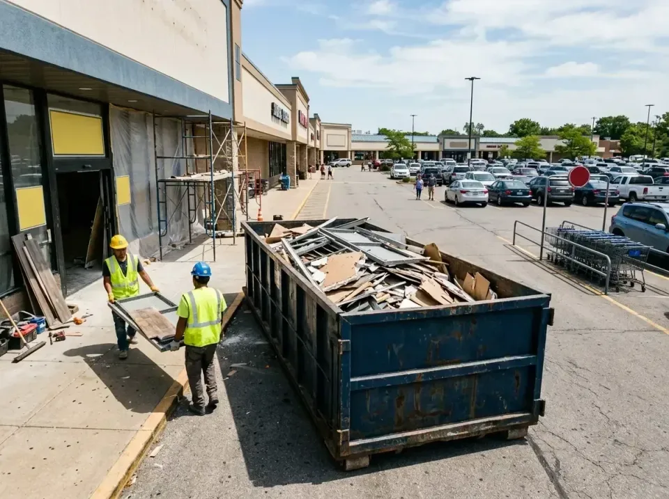 retail-store-renovation-debris-003 — frequently asked questions, Roll-off Dumpster Rentals in Evansville, WY